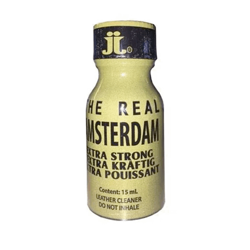 The Real Amsterdam Extra Strong Poppers 15 ml The Real Amsterdam Extra Strong Poppers 15 ml